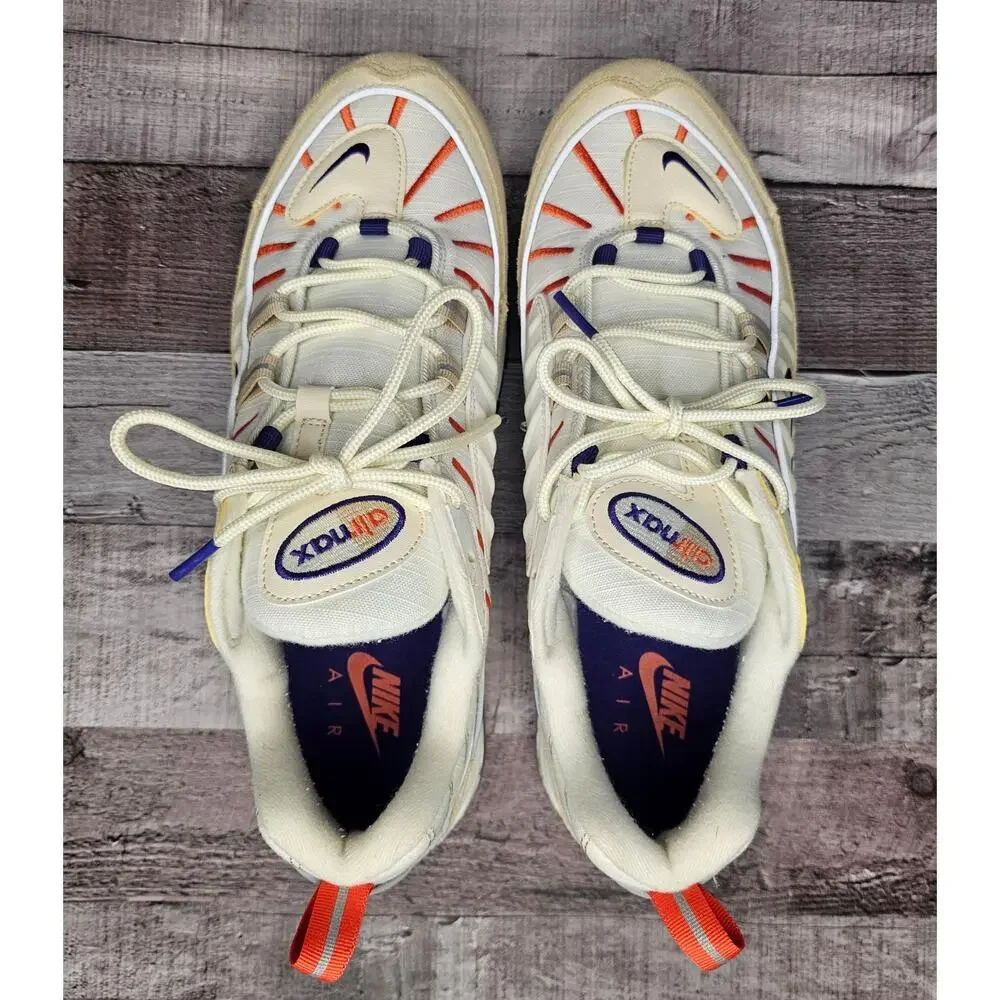 NIKE Air Max 98 Sail Purple 640744-108 Men's size 13 Sneaker Shoe Athletic GIFT - Picture 7 of 10